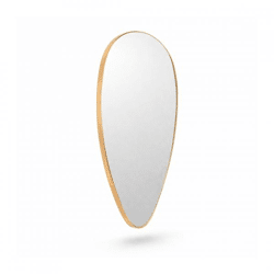 Len-Fra wall mirror Jackson gold colored 34 x 17 cm
