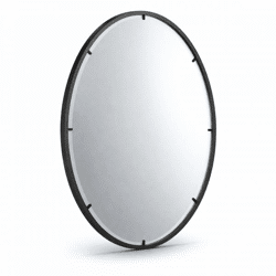Len-Fra Wandspiegel Salem schwarz 80 cm