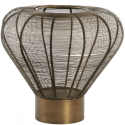Light and Living Teelichthalter Mealynn Bronze 33 cm