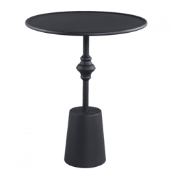 PTMD Beistelltisch Dinja Metall schwarz 60 cm