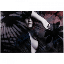 PTMD Glasmalerei Exclusive Art Shady Lady by Monk 150 x 100 cm