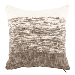 Tiseco Kissen Ombre taupe 45 x 45 cm
