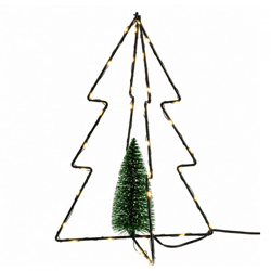 Weihnachtsbaum LED auf Batterie 30 cm