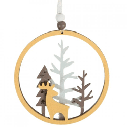 Wilko Christmas hanger Nordic 11 cm