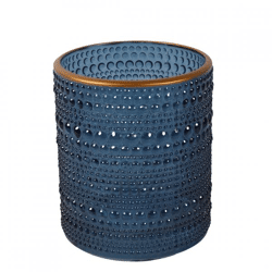 Countryfield Teelichthalter Nelle M blau 10 cm