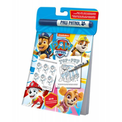 Paw Patrol - Coloring set with magic pencil in display