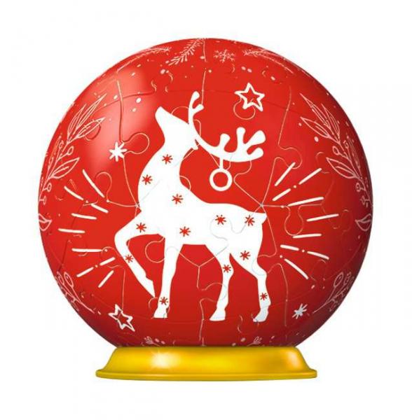 Rentier - 3D Puzzle Ball  - 54 Teile