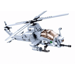 Sluban M38-B0838 - Model Bricks - Combat Helicopter