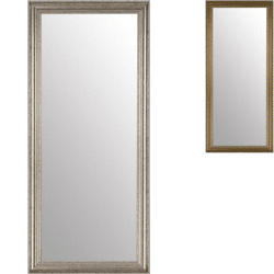 Len-Fra mirrors gold and silver 2 assorted 38 x 118 cm 68 pieces