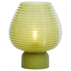 Light & Living Tischleuchte Alenna LED auf Batterie grün 27 cm