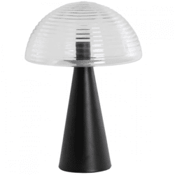 Light & Living Tischleuchte Mueda schwarz 43 cm