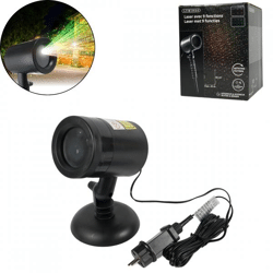 (R) Lumineo Laserprojektor IP44 EU-Stecker 40 cm VE10