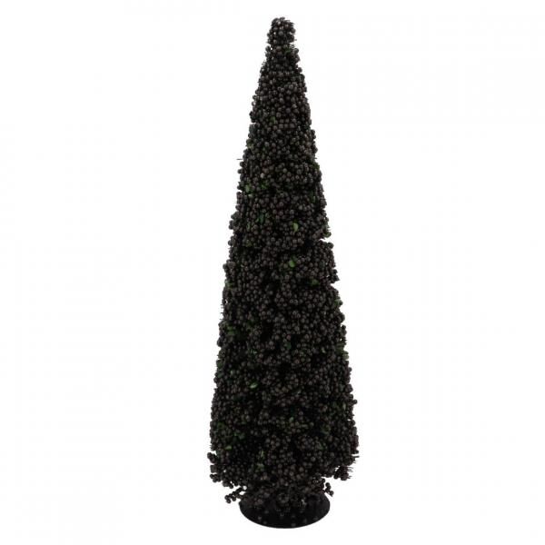 Weihnachtsbaum Sparkle Berry schwarz 60 cm