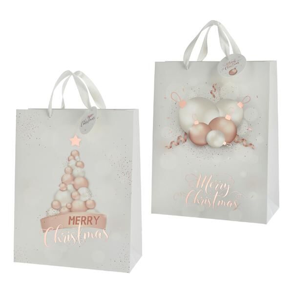Geschenkt&uuml;te Merry Christmas, 2/s, L, ca.32cmH