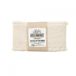 Greenminds ribbon rustic natural 2 m