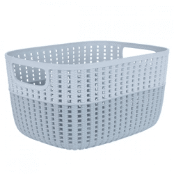 Keeeper Wäschekorb blau 29 cm 6,8 L