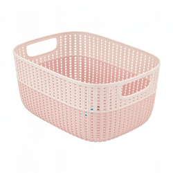 Keeeper Wäschekorb rosa 23,5 cm 3,5 L lose im Palettenkarton