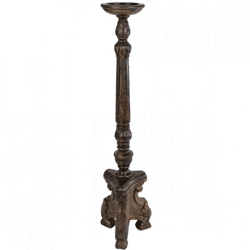 Kerzenleuchter Kathedrale Holz 62 cm