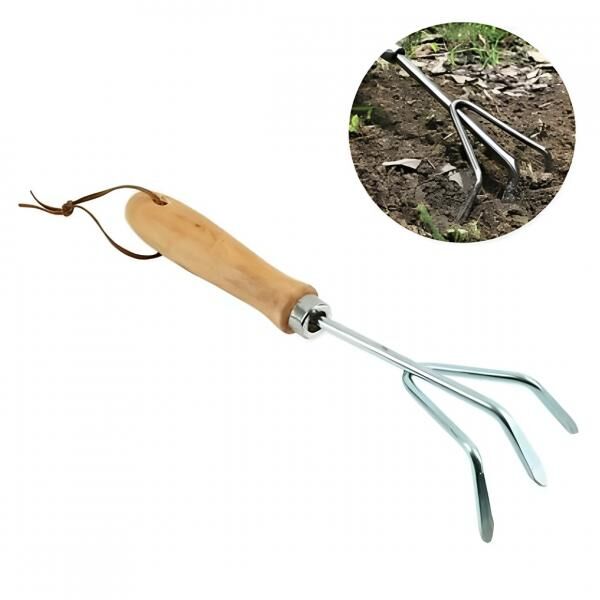 Kinzo Garten Hand Grubber Harke 27 cm