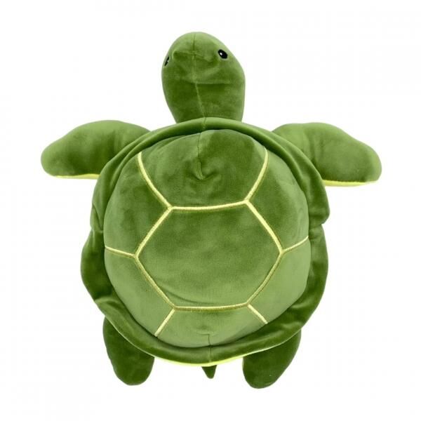 Knuffel schildpad groen 35 cm