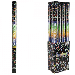 Konfettikanone mehrfarbig 78 cm