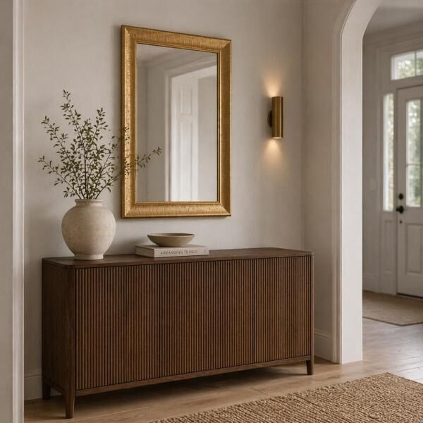 Len-Fra Wandspiegel gold 74 x 54 cm