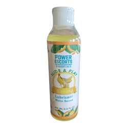 Power Escorts - DR10 - Banana Water-Based Lubricant 200ml – Slide & Play Personal Lube