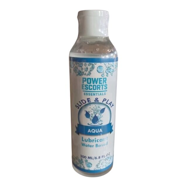 Power Escorts - DR15 - Water Based Lubricant 200ml - Slide & Play Personal Lube