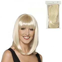 Perücke halblang blond Einheitsgröße