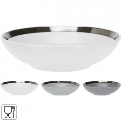 Siaki bord diep 20,5 cm 3 assorti