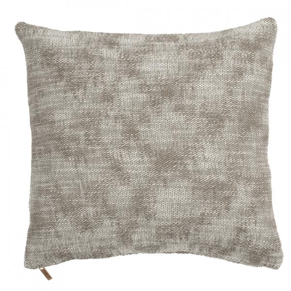 Tiseco Kissen Melange taupe 45 x 45 cm
