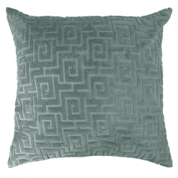 Tiseco kussen Greek sage green 45 x 45 cm