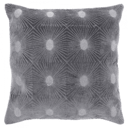 Unique Living Kissen Nela dunkelgrau 45 x 45 cm