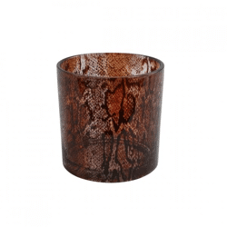 Countryfield Teelichthalter Kian XL braun 15 cm