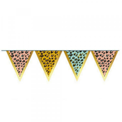 Fahnenleine Funky Leopard 350 cm