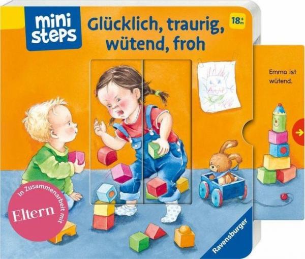 Gl&uuml;cklich, traurig, w&uuml;tend, froh - Kinderbuch