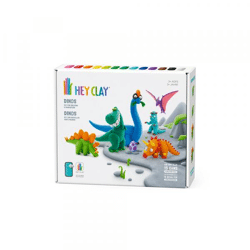 Hey Clay - Dinos Set - 15 Dosen