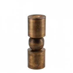 Kerzenleuchter Dobra gold 18 cm
