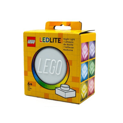 LEGO® Classic - Lego brick night light white - 9.5 cm