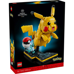 LEGO® Pokémon 72152 - Pikachu und Pokéball (2050 Teile)