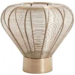 Light and Living Teelichthalter Mealynn goldfarben 33 cm