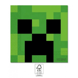 Minecraft - 20 Servietten - 33 x 33 cm