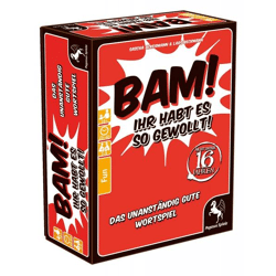Pegasus Spiele 18302G - BAM! Ihr habt es so gewollt