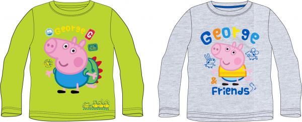 Peppa Pig - Langarm T-Shirt, Sortiment - Gr&ouml;&szlig;e 92-116