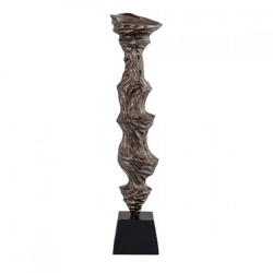 PTMD Kerzenleuchter Fleure Aluminium bronzefarben M 77 cm