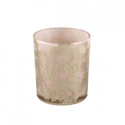 PTMD Teelichthalter Bodey gold/beige M 10 cm