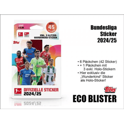 Topps Bundesliga Sticker 2024/2025 - ECO BLISTER