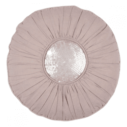 Walra Kissenbezug Mette rund champagner 40 cm