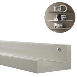 WOOOD Wandregal Studio antik beige 120 cm