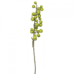 HBX Künstlicher Apfelzweig grün 66 cm